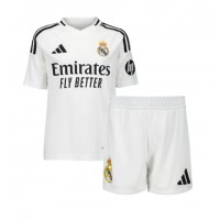 Real Madrid Aurelien Tchouameni #14 Replica Home Minikit 2024-25 Short Sleeve (+ pants)